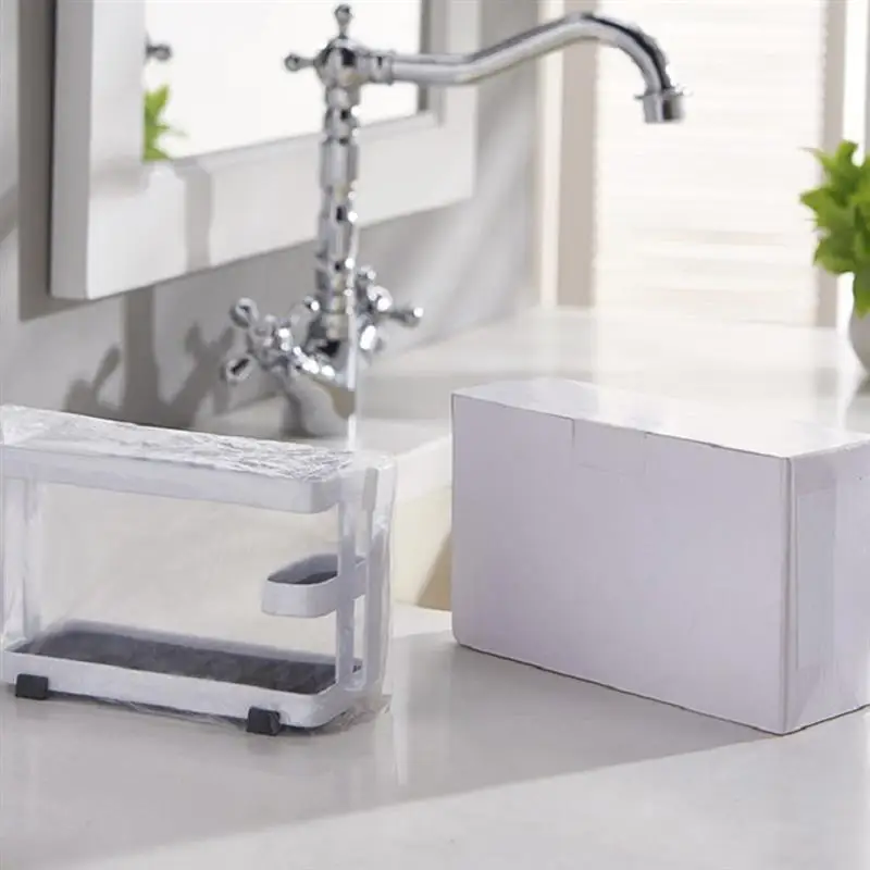 

Japanese-style Toothbrush Rack Iron Toiletries Storage Rack Organizer Bathroom Toothpaste Tooth Cup Holder Desktop/Hanging