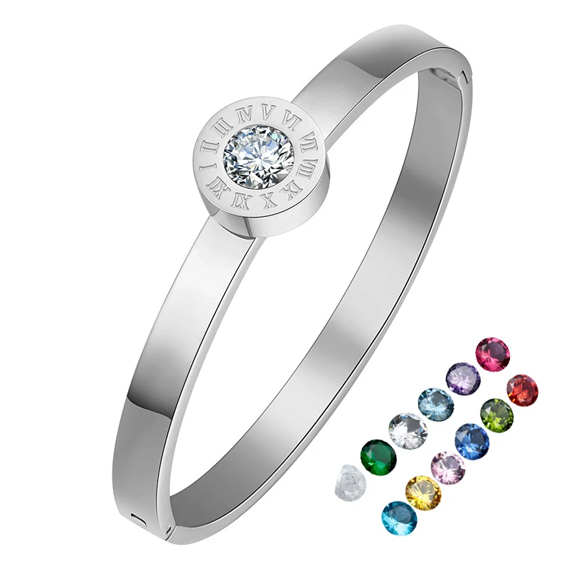 Мода из нержавеющей стали браслеты для женщин женские подарки ювелирные изделия