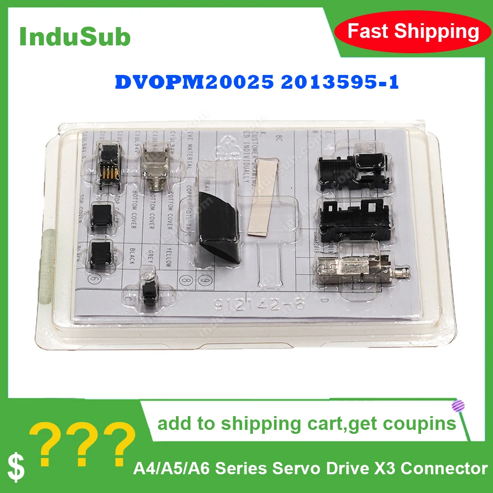 

DVOPM20025 2013595-1 A4/A5/A6 Series Servo Drive X3 Connector