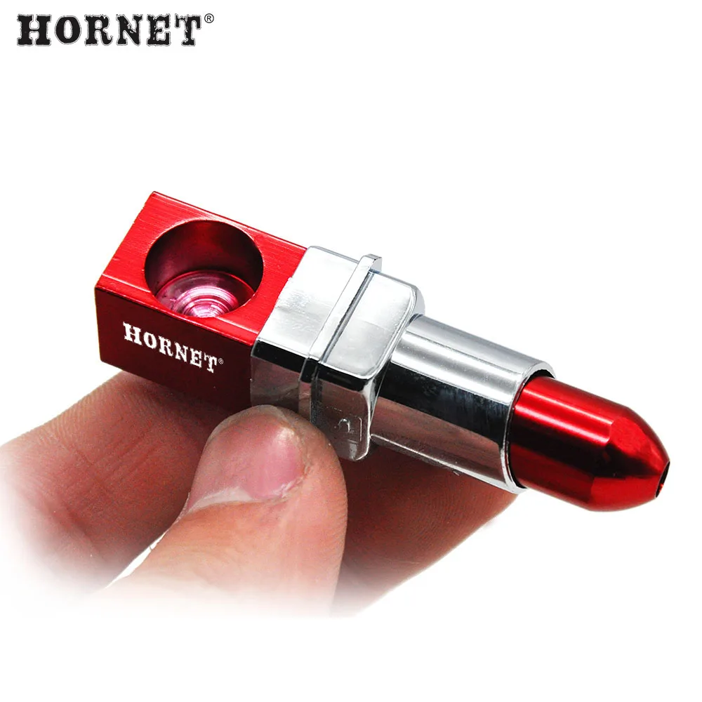 HORNET акриловая труба помада трубка Маскировка Металлические курительные трубки