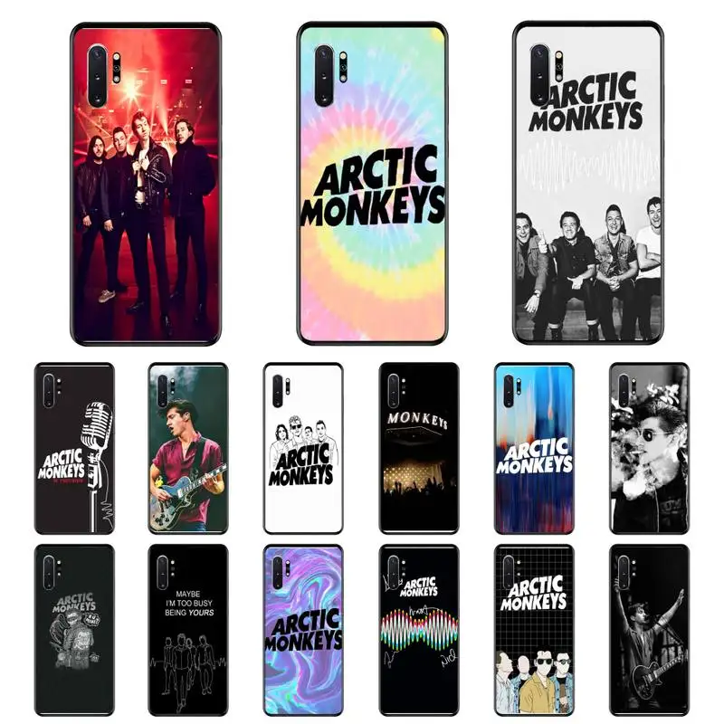 

Arctic monkeys Phone Case For Samsung Note 7 8 9 20 Note 10 Pro lite 20ultra M20 M10 Case