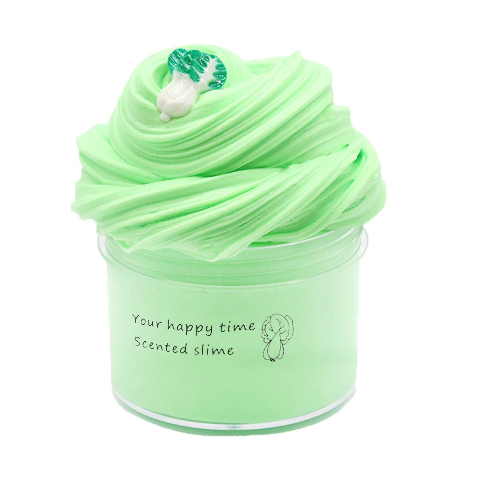 

DIY Supplies Fruit Slime Aromatherapy Pressure Children Slime Toy Fluffy Light Plasticine Gum Handmade Rubber Mud Fidget Toys
