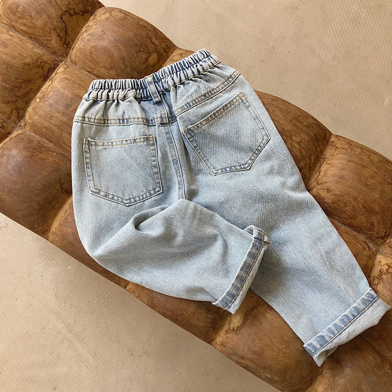 Детская одежда джинсы 2020 весна и осень Новые микро Джинсы Корейская версия