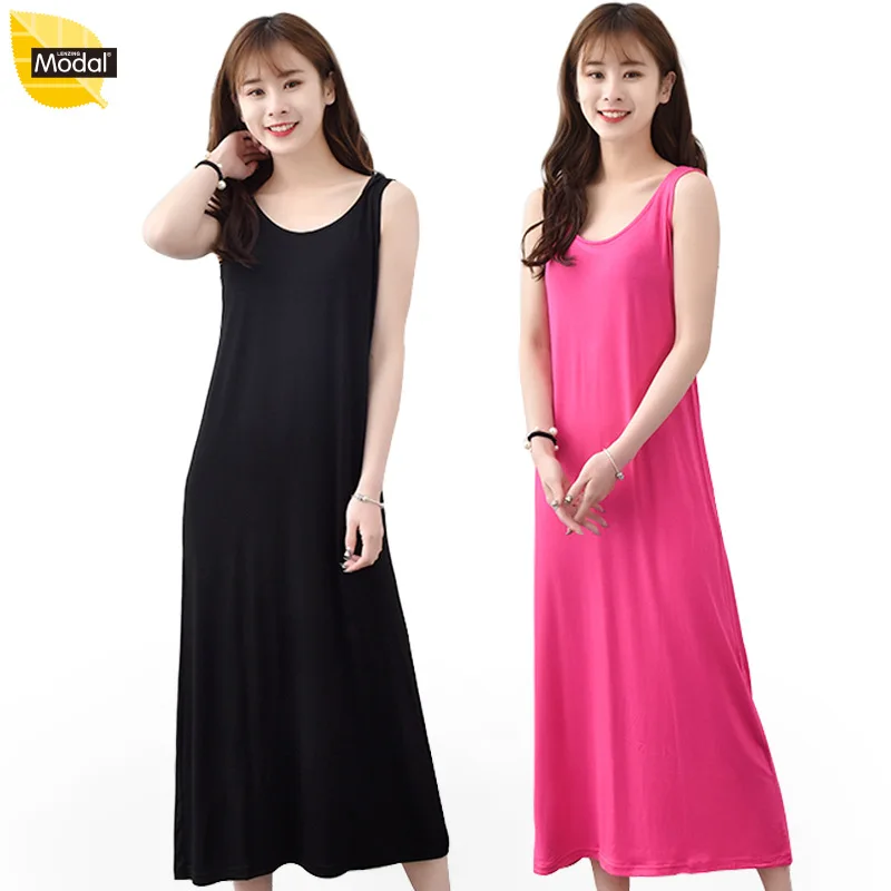 Новинка женское эластичное платье из модала тонкое и плотное большие размеры 6Xl