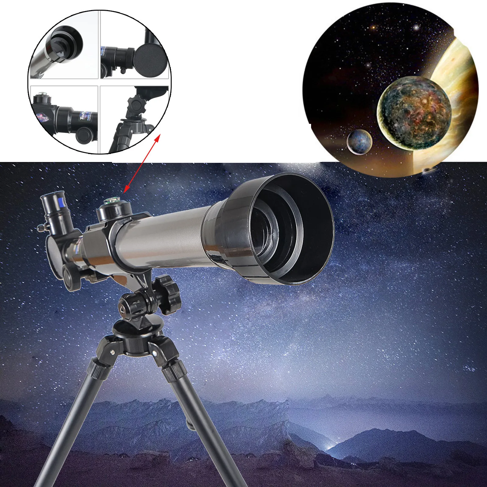 

Students And Children Small Monocular Telescope High-quality Entry Astronomical Telescope Good Parener For Ourdoor Or Travel