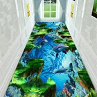 3D модели домашний ковер, ковер, детская комната, коврик для кровати с дельфином, нескользящий кухонный ковер для гостиной