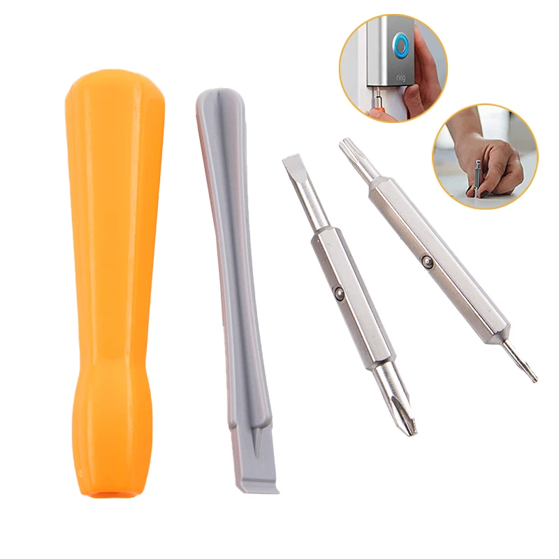 

2/4Pcs Universal Ring Screwdriver for Ring Doorbell Battery Change Hand Tools