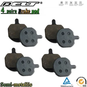 4 пары велосипедных дисковых тормозных колодок для Hayes Sole MX2 MX3 MX4 MX5 GCX GX2, полуметаллические аксессуары для горных велосипедов