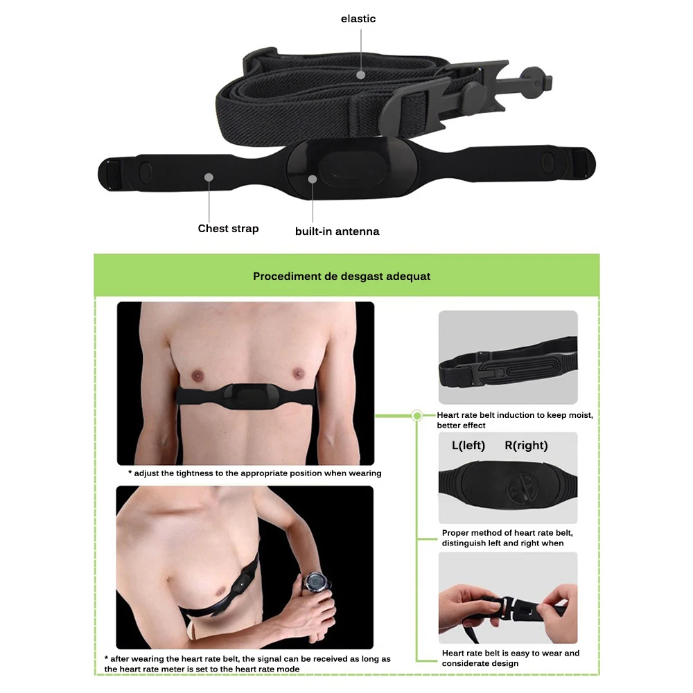 Bluetooth 4 0 муравей + монитор сердечного ритма нагрудный ремень датчик импульса пояс