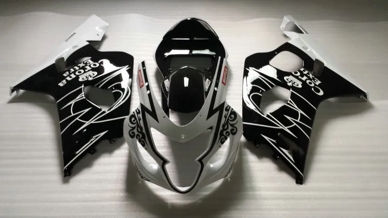 Комплект обтекателей для мотоцикла GSXR600 750 K4 04 05 GSXR 600 GSXR750 2004 2005 ABS белый черный