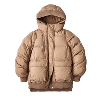 shuchan winter down jacket women coat warm loose 90 white duck down zipper pockets casual hood abrigos mujer invierno