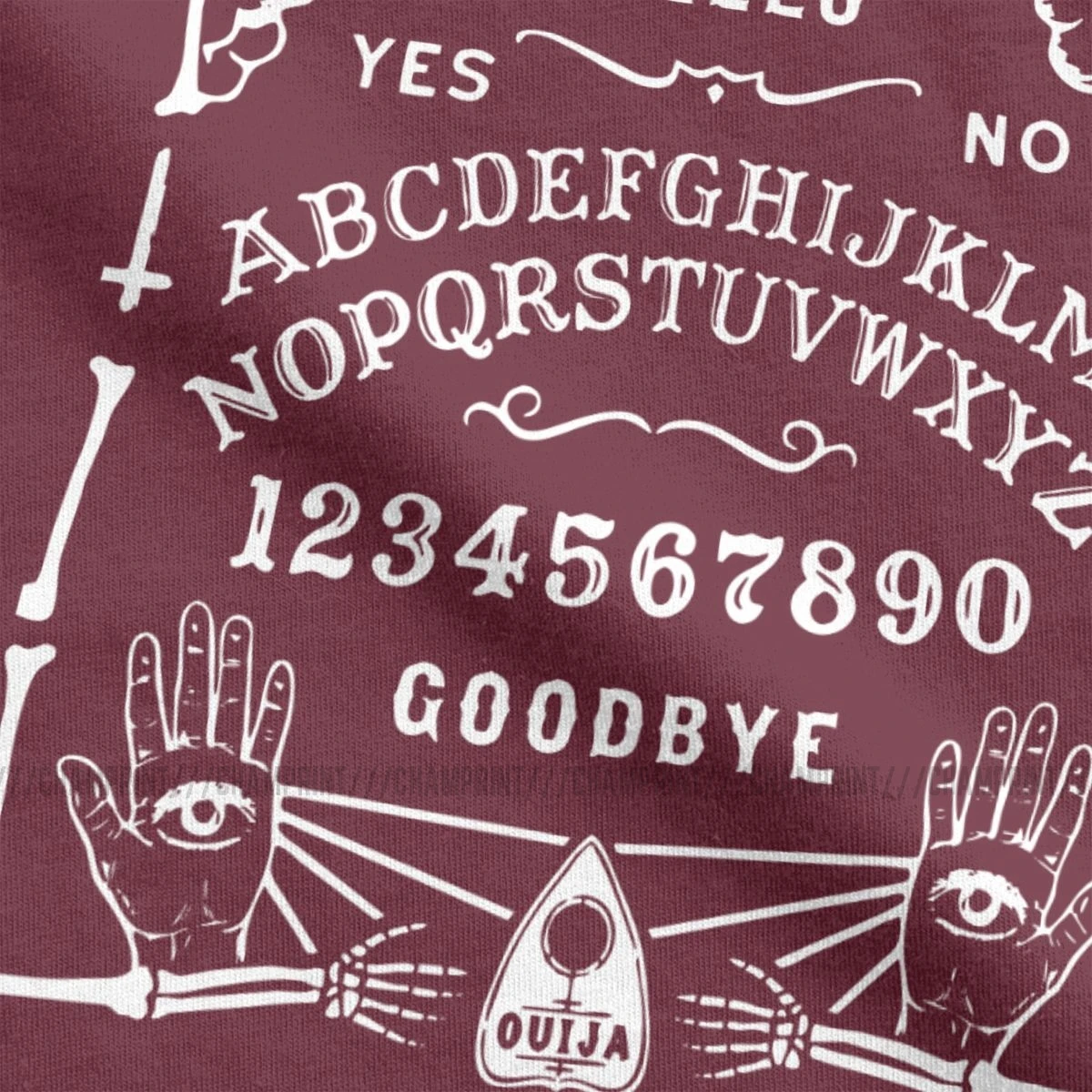 Мужские футболки Ouija с надписью Spirit Board футболка коротким рукавом и смешным