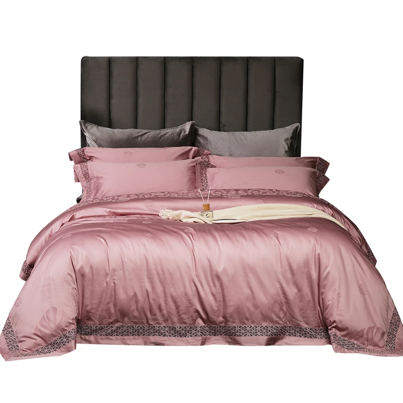 цветная комната 4 комплекта гладкая мягкая крашеная хлопчатобумажная кровать |