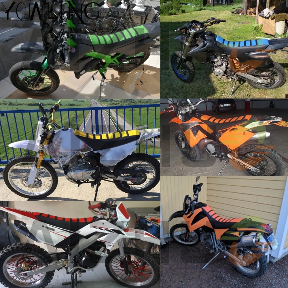 Мягкий резиновый чехол на сиденье для мотокросса Honda CR CRF CRM SL 125 150 230 250 450 480 500 50 80 85