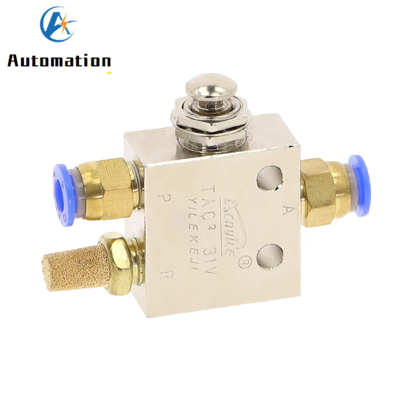 TAC2-31P Air пневматический 1/8 &quot2 позиции 3 способа управления механическим клапаном |