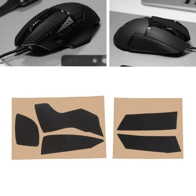 

Original Hotline Games Mouse Skates Side Stickers Sweat Resistant Pads Anti-slip Tape for logitech G502 Mouse P82A