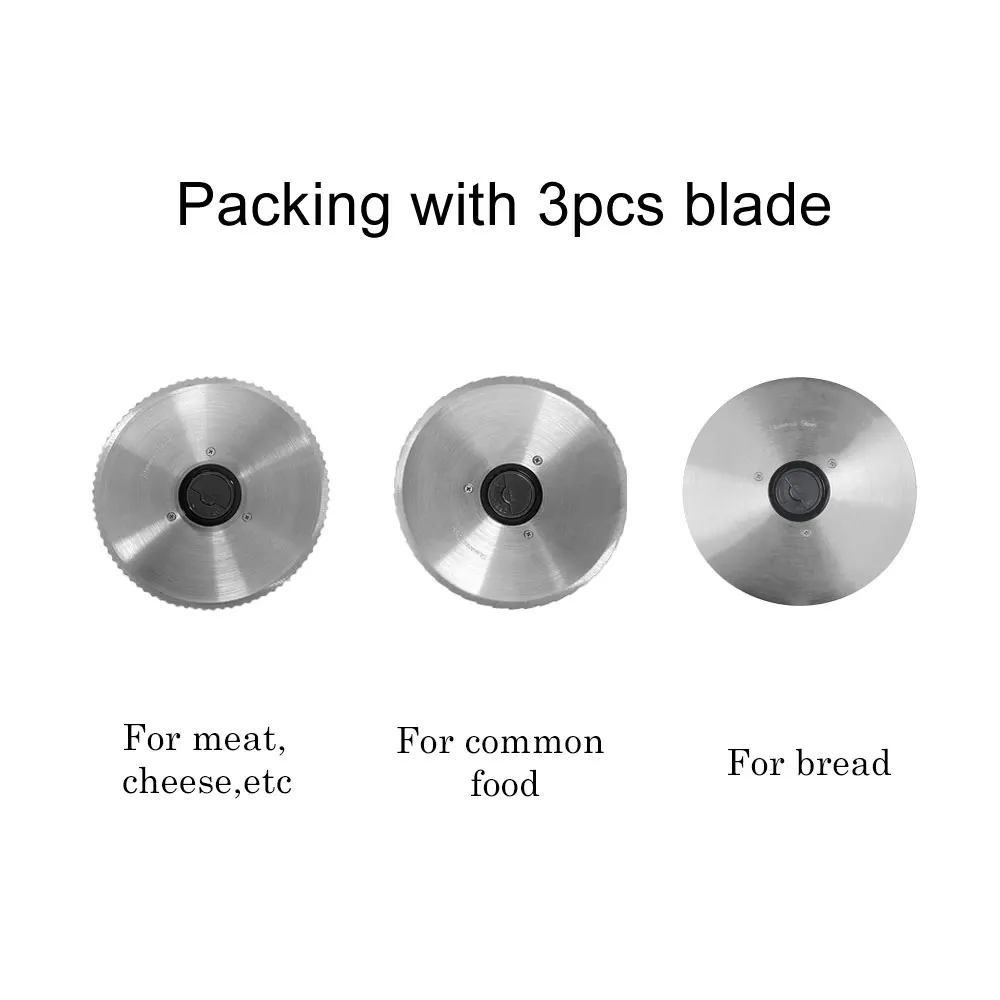 

ITOP 150W Electric Meat Slicer Ham Fruit Mutton beef Stainless Steel Multifunctional Electric Food Slicer For Bread Cheese 220V