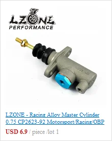 LZONE-Racing алюминиевый Универсальный Гидравлический ручной тормоз рычаг Дрифт ручной тормоз E-brake Racing JR3654