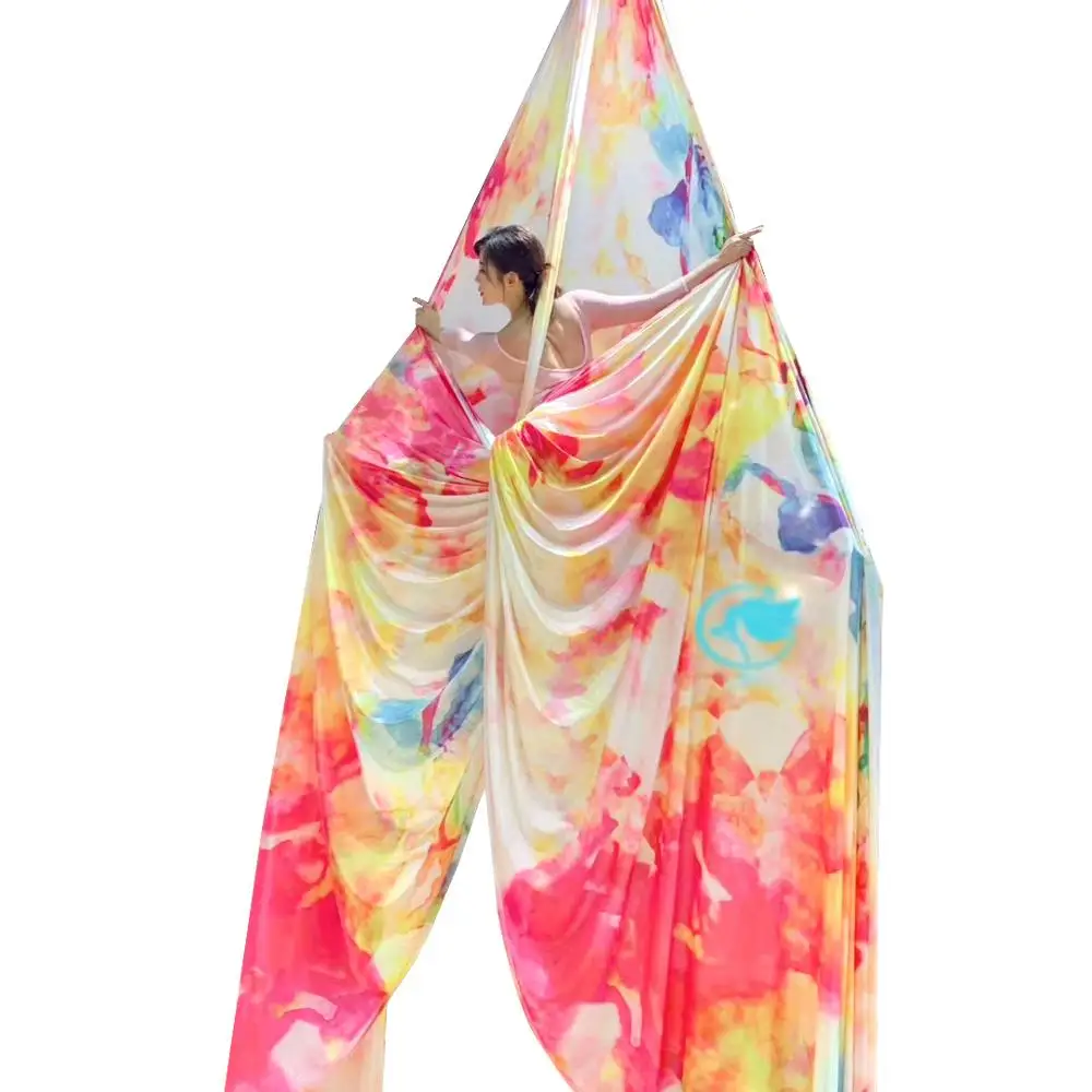 12 ярдов 11 м воздушный шелк Омбре высокое качество градиентные цвета Воздушная