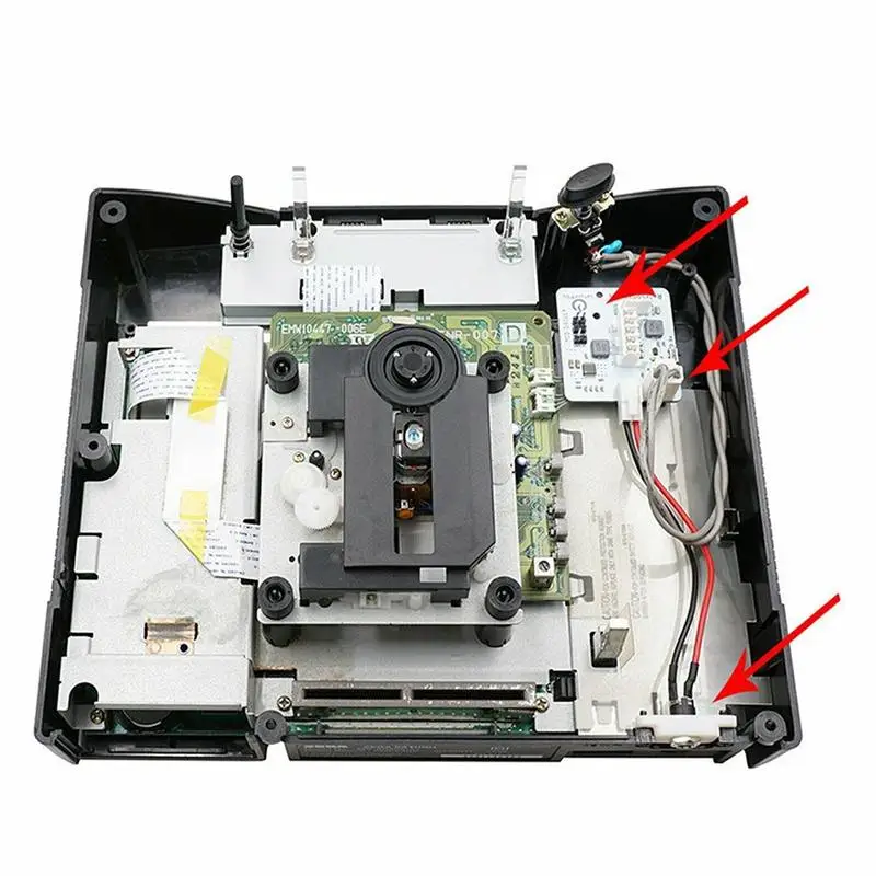 

1 Set Professional Power Supply 12V Game Machine Power SaturnPSU Kit SS Game Version For Sega Replacement Sega Console Rev2 C7M2