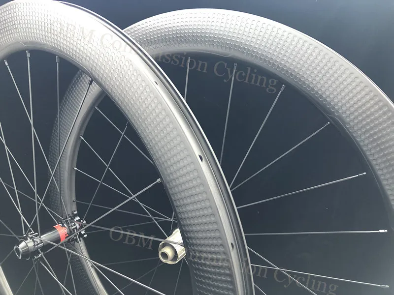 Дисковые тормозные диски 700C дисковые 58 мм колесные из углеродного волокна для