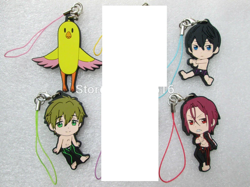 4 шт./компл. аниме бесплатно! Iwatobi плавать клуб Haruka Nanase Тачибана Макото Рин масуока