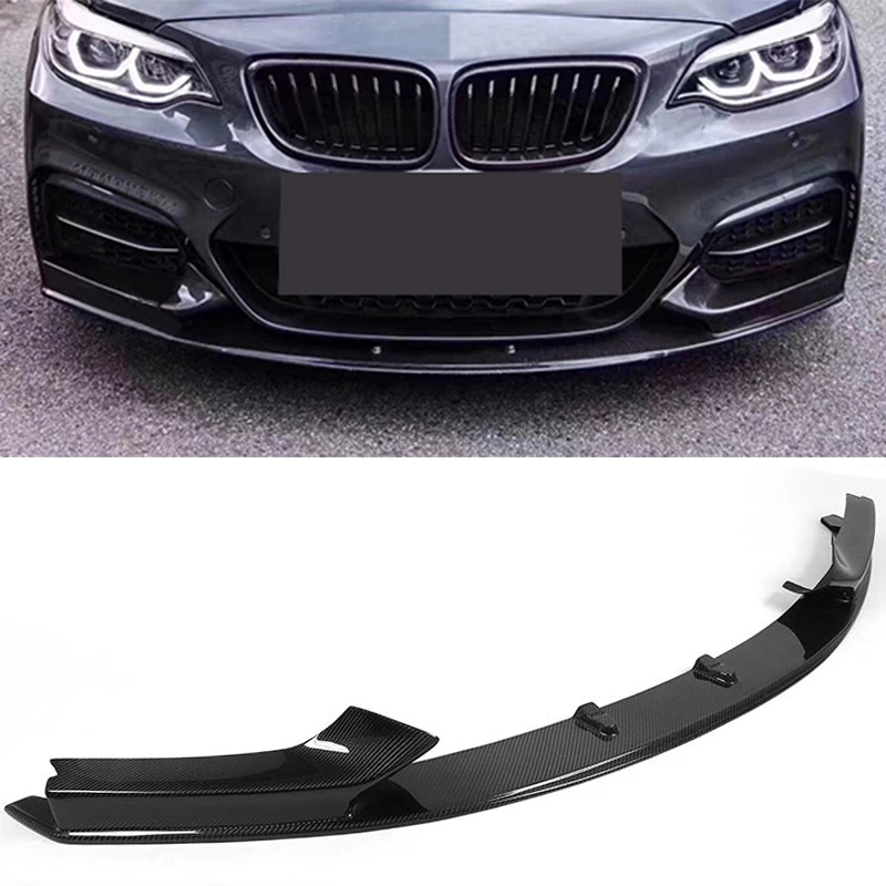 Автомобильный передний бампер спойлер для BMW 2 серии F22 M Sport Coupe Convertible 2014 2017 220i 230i