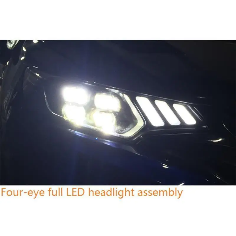MODEL C Указатель поворота, Стайлинг, Automovil, Drl, Led Assessoires, дневные ходовые огни, передние противотуманные фары, автомобильные фары в сборе, 18 для Honda Fit - Цвет: MODEL C