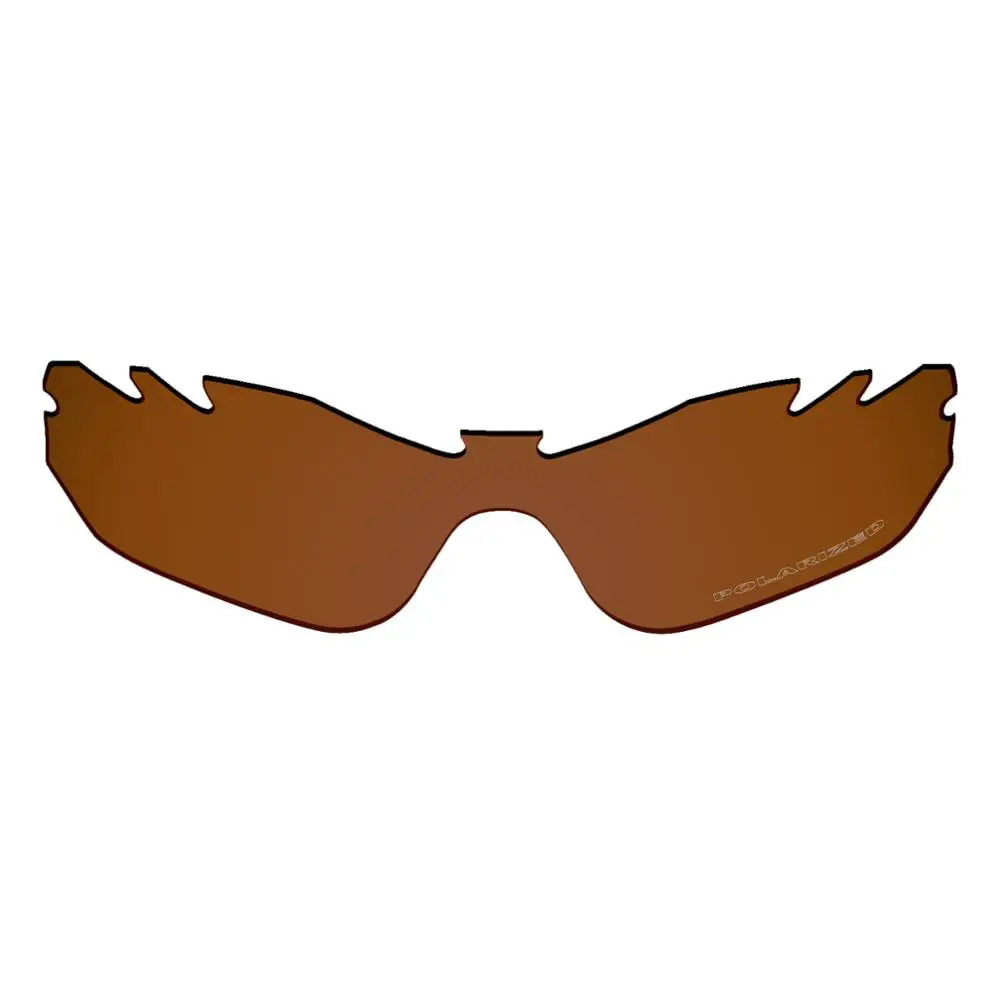 Brown OOWLIT Анти-Царапины Сменные линзы для-солнцезащитные очки Oakley радар края вентилируемый OO9184 травления поляризованных солнцезащитных очков - Цвет линз: Brown