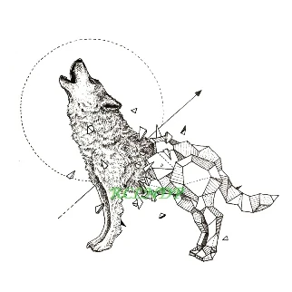 Водостойкая временная татуировка Сибирский лес медведь дерево птица лиса Сова