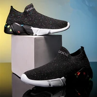 spring autumn shoes women stretch fabric casual shoes breathable fashion sneakers woman slip on loafers ladies plus size unisex