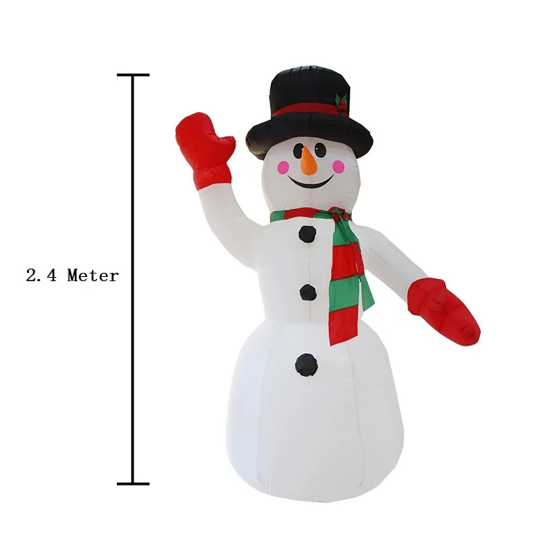 

Christmas Snowman Snow Inflatable LED Glowing Decoration Party Holiday DIY Props Xmas New Year Lantern Yard Art Decor Supplies