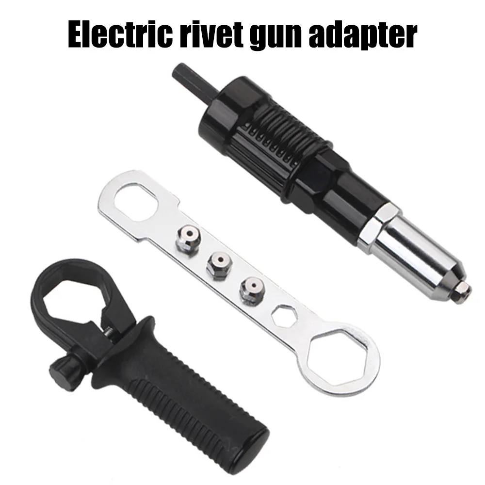 

Профессиональный электрический заклепочный гайковерт, пулемет с сердечником, аксессуары, беспроводной заклепочный пистолет, адаптер для д...
