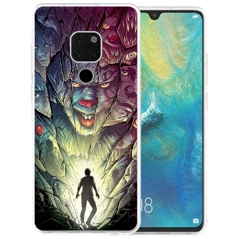 Мягкий силиконовый чехол для телефона Pennywise Клоун ужас это Huawei Y8P Y5P Y6P P10 Mate 10 20 Lite