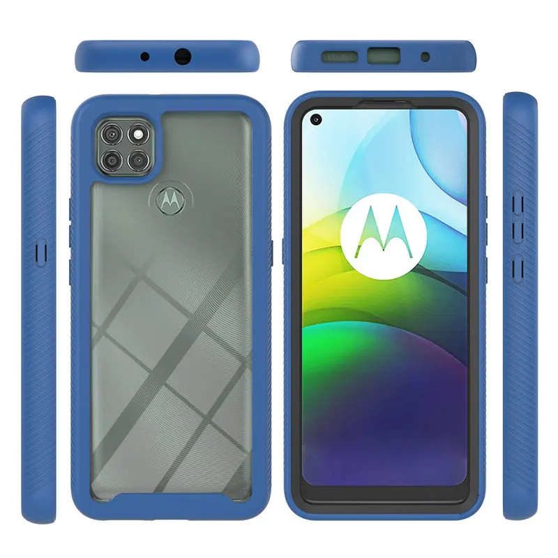 

For Moto G9 Power Case Luxury Shockproof Armor Phone Case For Motorola Moto G9 Power 6.8 inch Soft Silicone Bumper Back Cover