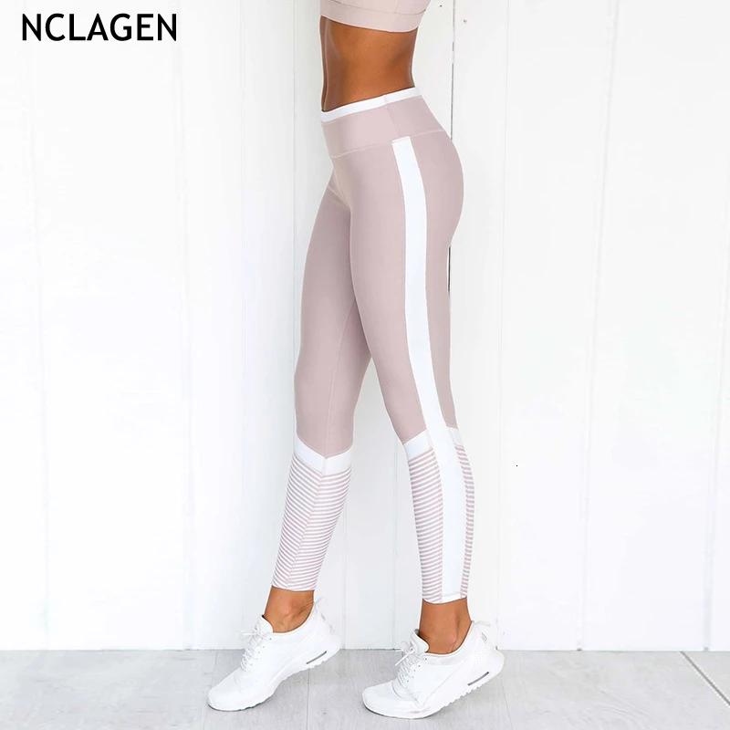 NCLAGEN сексуальные спортивные штаны для йоги Женская Спортивная одежда