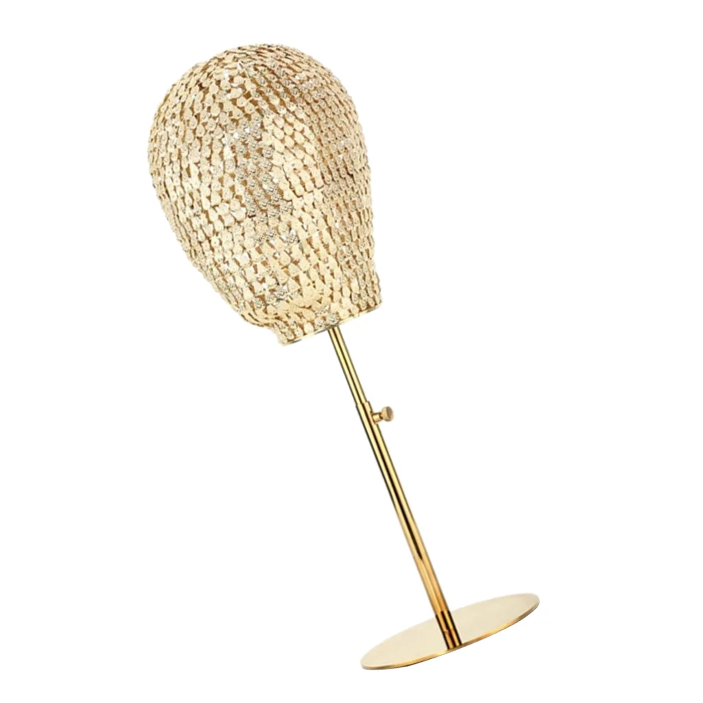 21 ''Регулируемая голова-манекен для парика держатель шапки шапка с очками