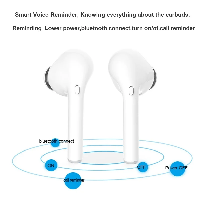 Шумоподавление Bluetooth наушники водонепроницаемые спортивные наушники стерео в ухо наушники мини ручной свободные басы беспроводные наушники