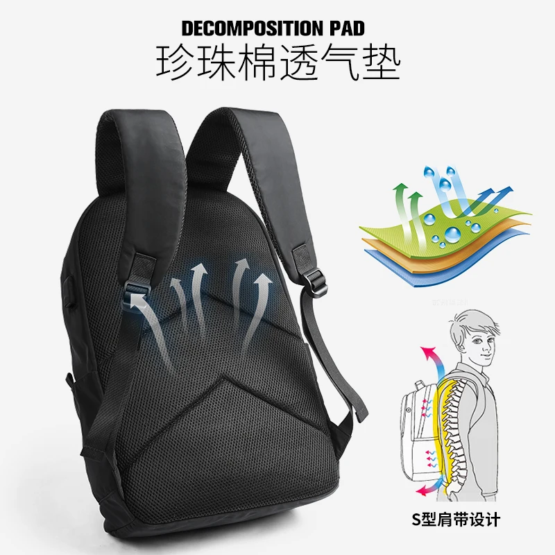 School Backpack Women Waterproof  School Bag For Teenage Girls Multi Pocket College Student Backpacks Unisex Laptop Bag SAC
