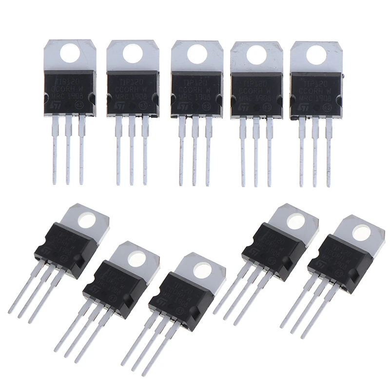 

10PCS TIP120 TO-220 Transistor Dropshipping