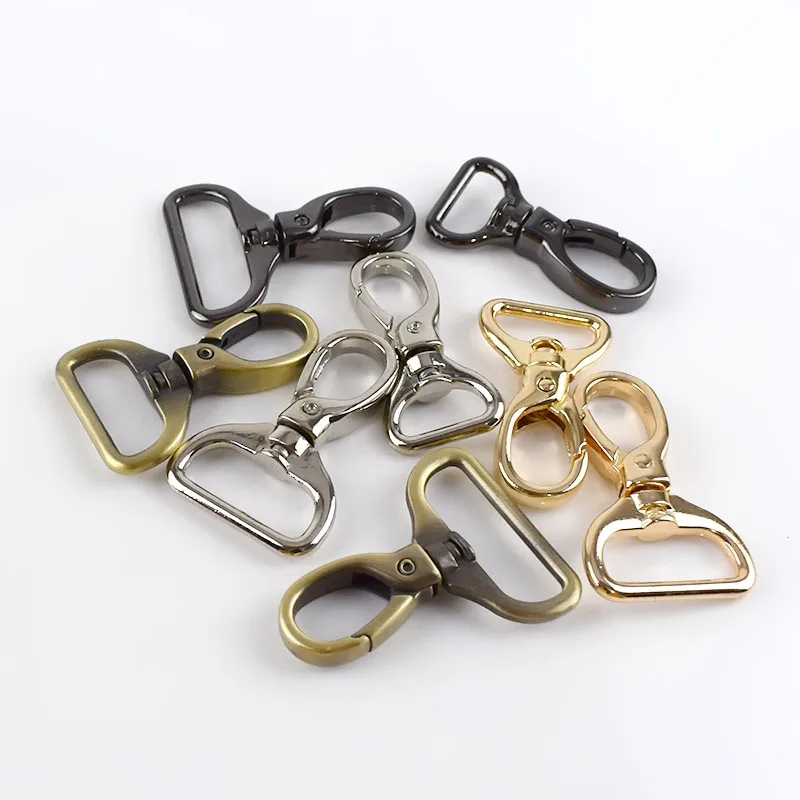 5/10pcs Bag Buckles Metal Handbag Strap Swivel Clasp Lobster Keychain Clip Buckle Trigger Snap Hook Bags Hanger DIY Hardware | Дом и сад