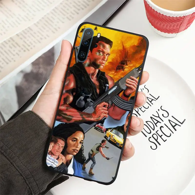 

Arnold Schwarzenegger movie Phone Case For Huawei honor Mate P 10 20 30 40 i 9 8 pro x Lite smart 2019 nova 5t