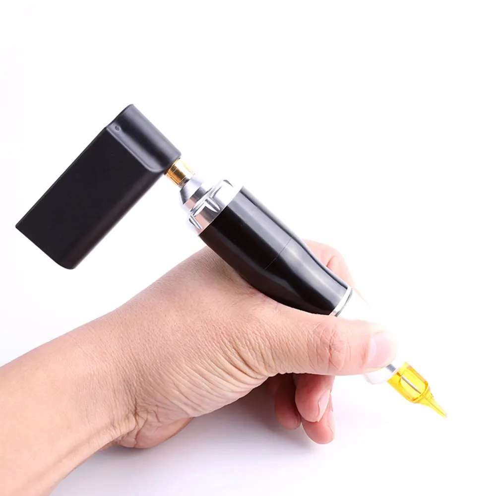 Mini Wireless Tattoo Power Supply Bank Pen Machine 2000mAh RCA/DC Connection Tattooing Permanent Equipment | Красота и здоровье
