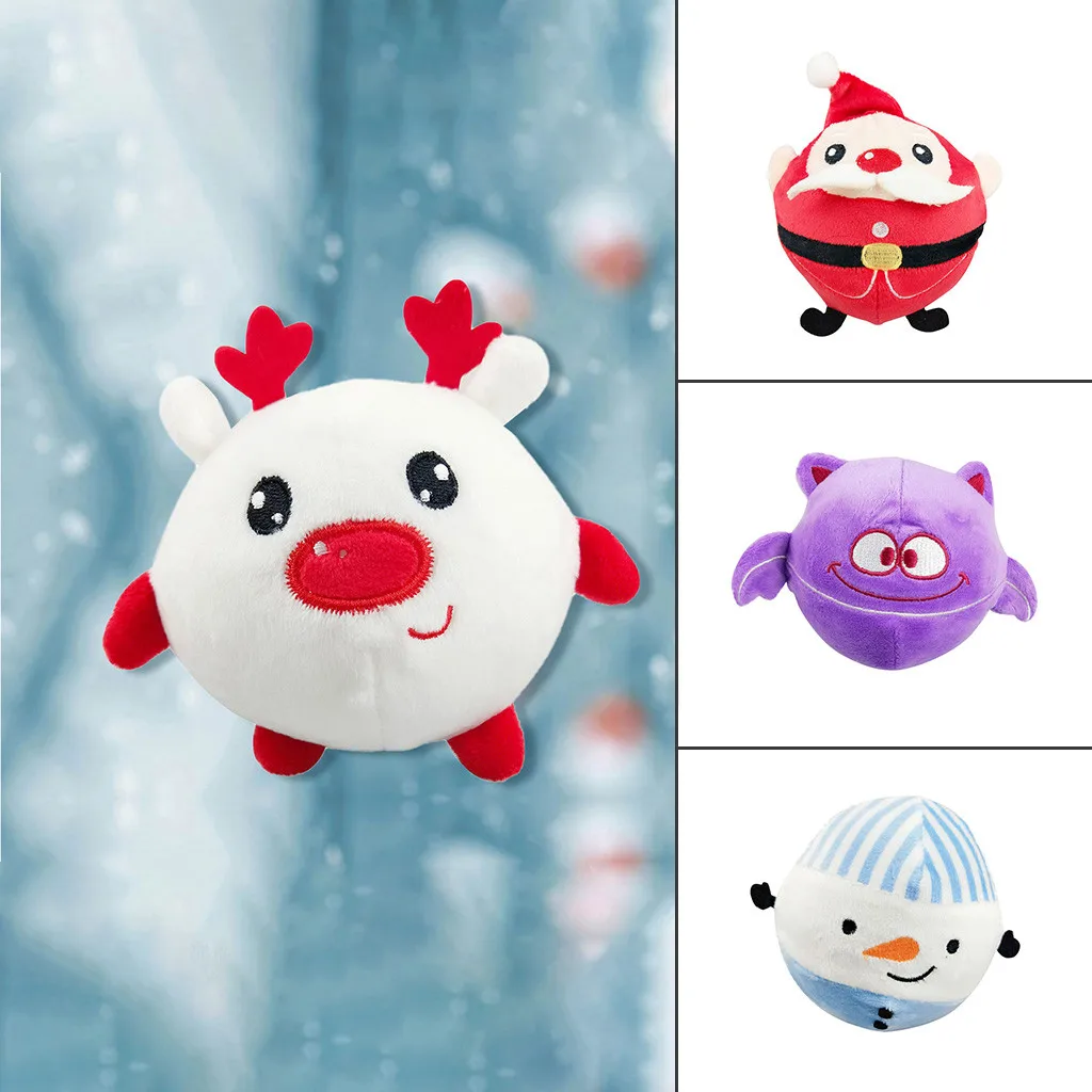 Мягкое снятие стресса Санты Плюшевые Санта снеговик эльф олень плюшевые мягкие