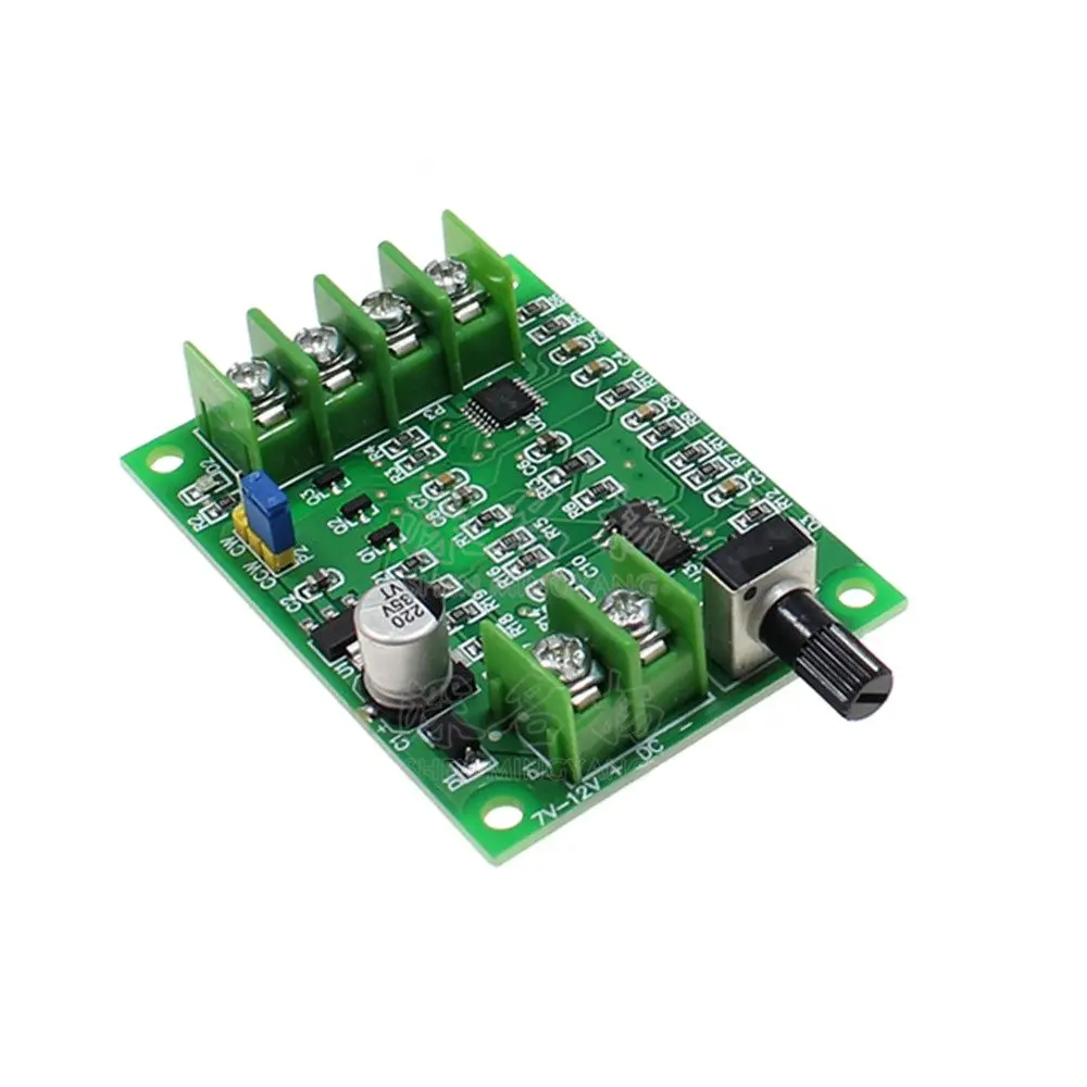 

[Улучшенная версия] бесщеточный двигатель постоянного тока, плата привода, плата управления скоростью, оптический привод, двигатель жесткого диска, контроллер 7-15 в