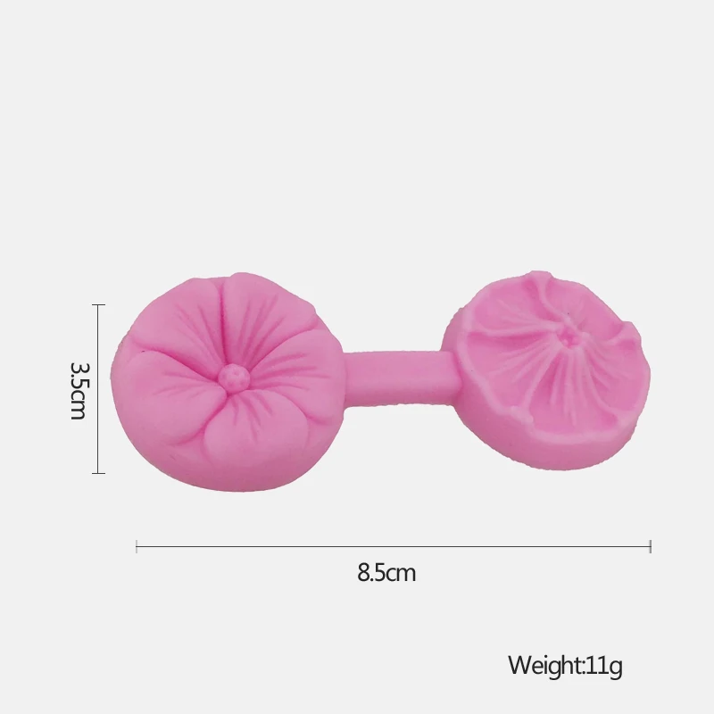 Рельефная силиконовая форма для цветов из мастики Sugarcraft Fimo глина мыло конфеты