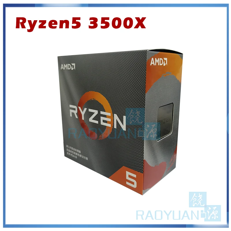 Процессор AMD Ryzen 5 3500X R5 3 6 ГГц шестиядерный шестипоточный процессор 7NM 65 Вт L3 = 32M 100