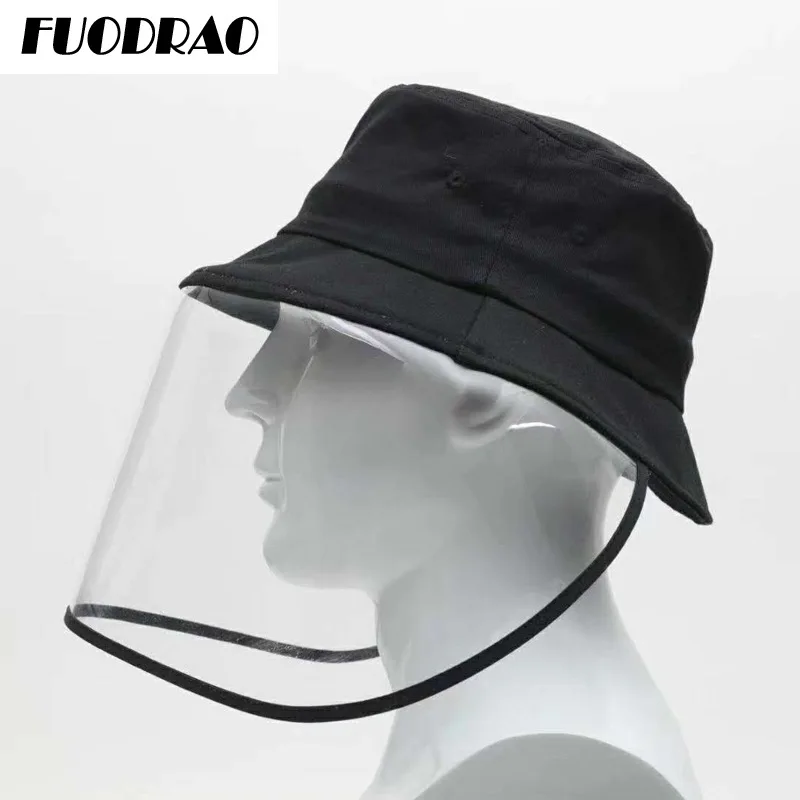 

Новые Панамы FUODRAO с защитой от срыгивания, шляпы Uniesx, защитный чехол для лица, Панама для мужчин и женщин, солнцезащитные кепки для улицы с защитой от падения, 006