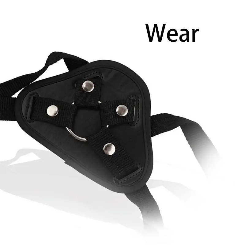 Эротические трусики-фаллоимитатор трусы для пениса страпон Анальная пробка