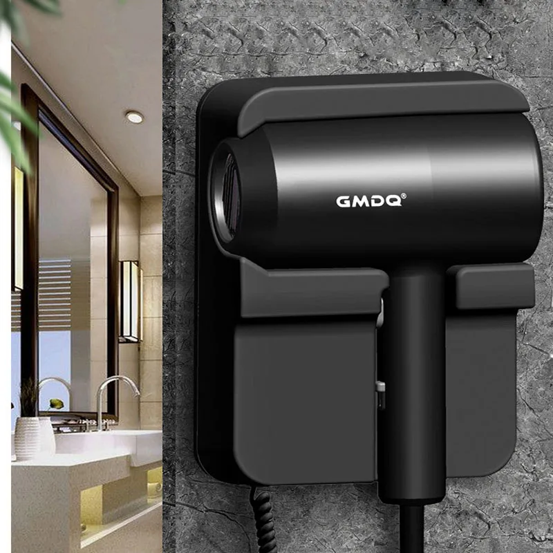 

1300W Home Hotel Bathroom Hair Dryer Strong Power Electric Blower Hot & Cold Wind 220V Wall-mounted Secador De Pelo HD06